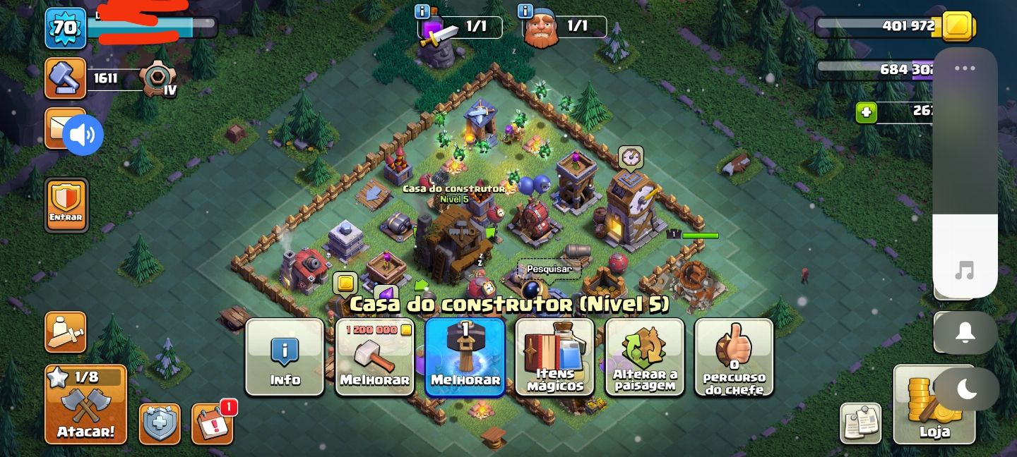 CONTA ANTIGA CLASH OF CLÃS ( SUPER PROMOÇÃO)