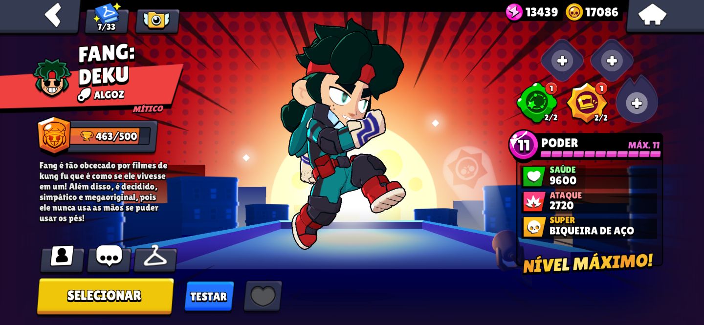 Conta Brawl Star FullGemada!!!