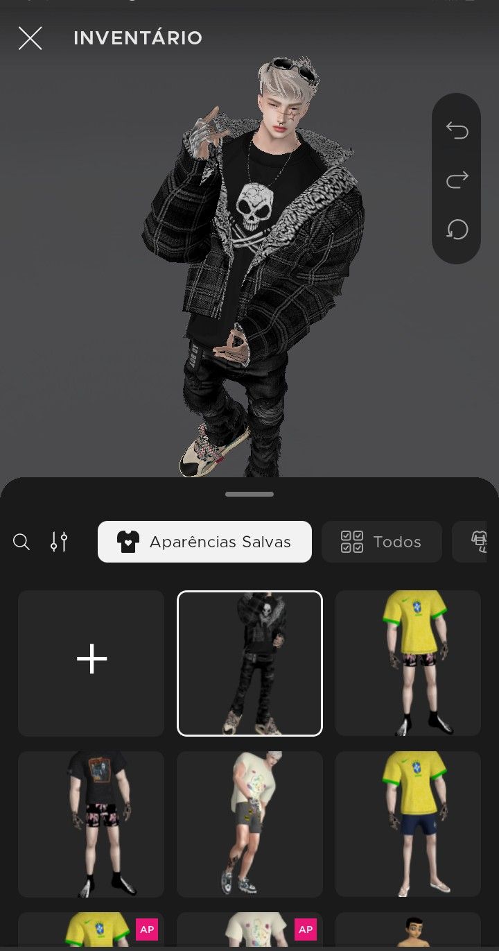 CONTA DO JOGO IMVU MASCULINA. POSSUI AP E AGE