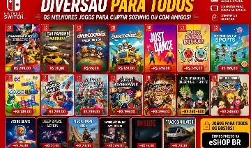 Conta de jogos Nintendo Switch!!