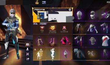 Conta free fire gemada. Tá por 380 no outro anúncio no meu perfil.