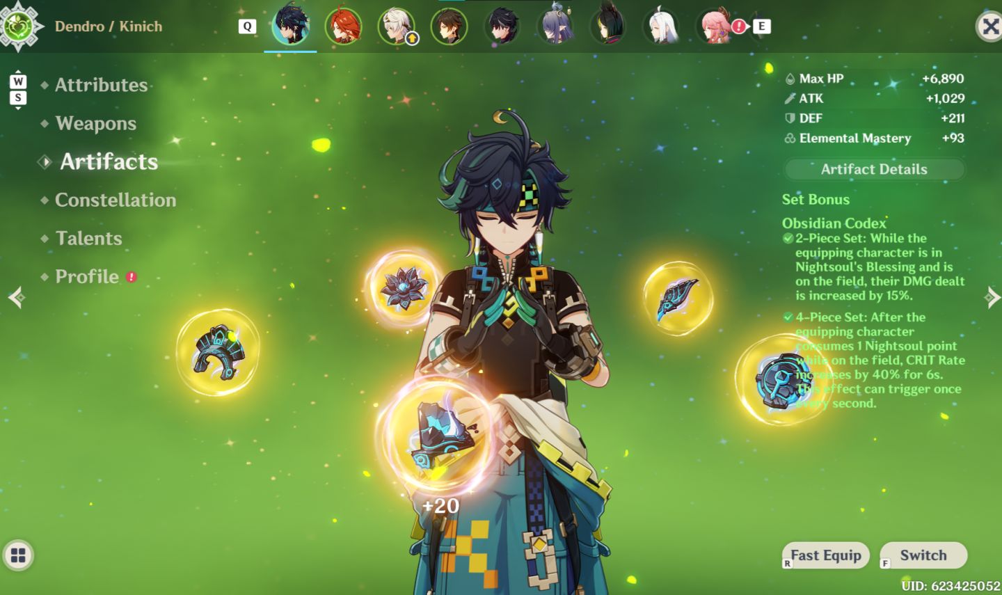 SERVIÇOS GENSHIN IMPACT!