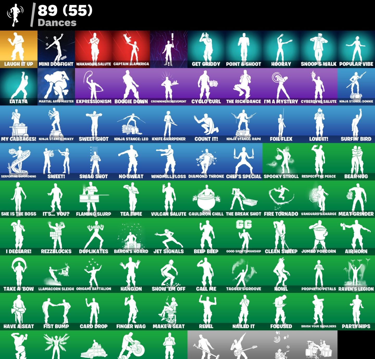 Conta Fortnite 48 SKINS / TIKI TRACKLER / MYSTIQUE/TEMPESTADE/TEMPESTADE/PETER G