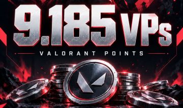 9.185 VPs | Valorant Points (VP) | MELHOR PREÇO