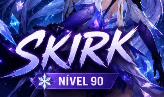 CONTA AR55 COM SKIRK, LAUMA, NEFER, XIAO, YOIMIYA, KAZUHA, FURINA, TARTAGLIA