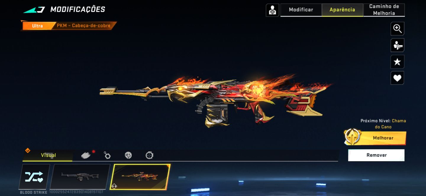 Conta Blood strike Items Bons E armas ultra