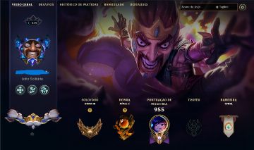 CONTA RARA DE 2015 OURO 3/ 179 SKINS/ 102 CROMAS / FULL CHAMP 52K EA/ WW URF