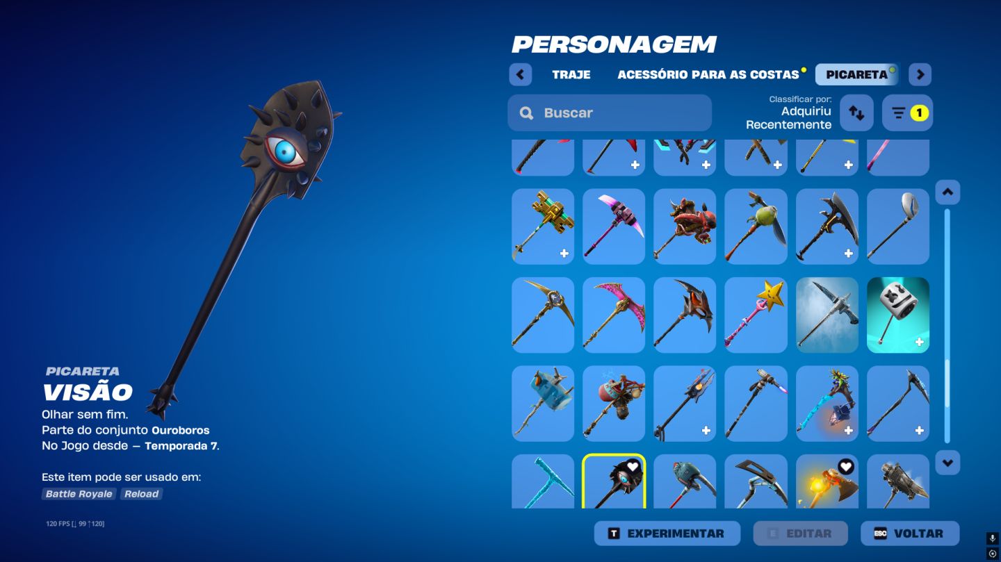 Conta Fortnite MUITO RARA +165 SKINS, com OMÊGA completo, Lara Croft, Neymar Jr.