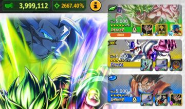 Conta dragon ball legends 4 ultras e 4 legends e 11k de cristais
