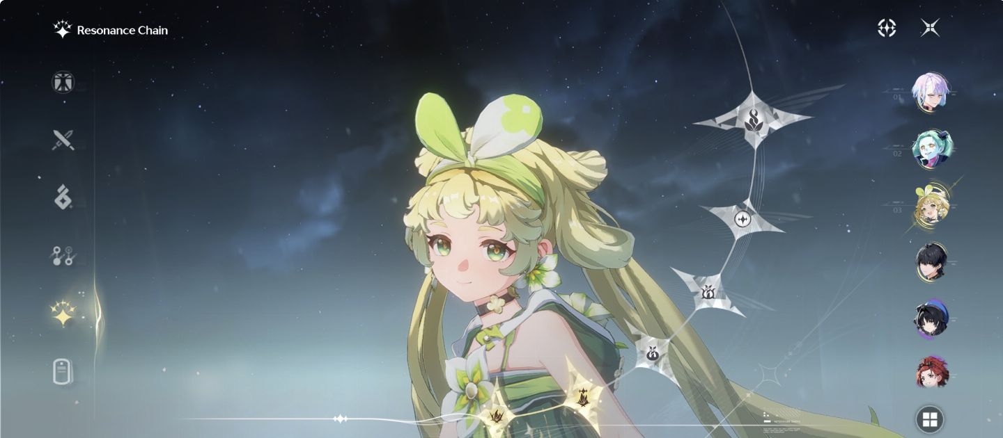 Conta Wuthering Waves | LUCY S3R1, Rebecca S0R1, Lucilla S0R1