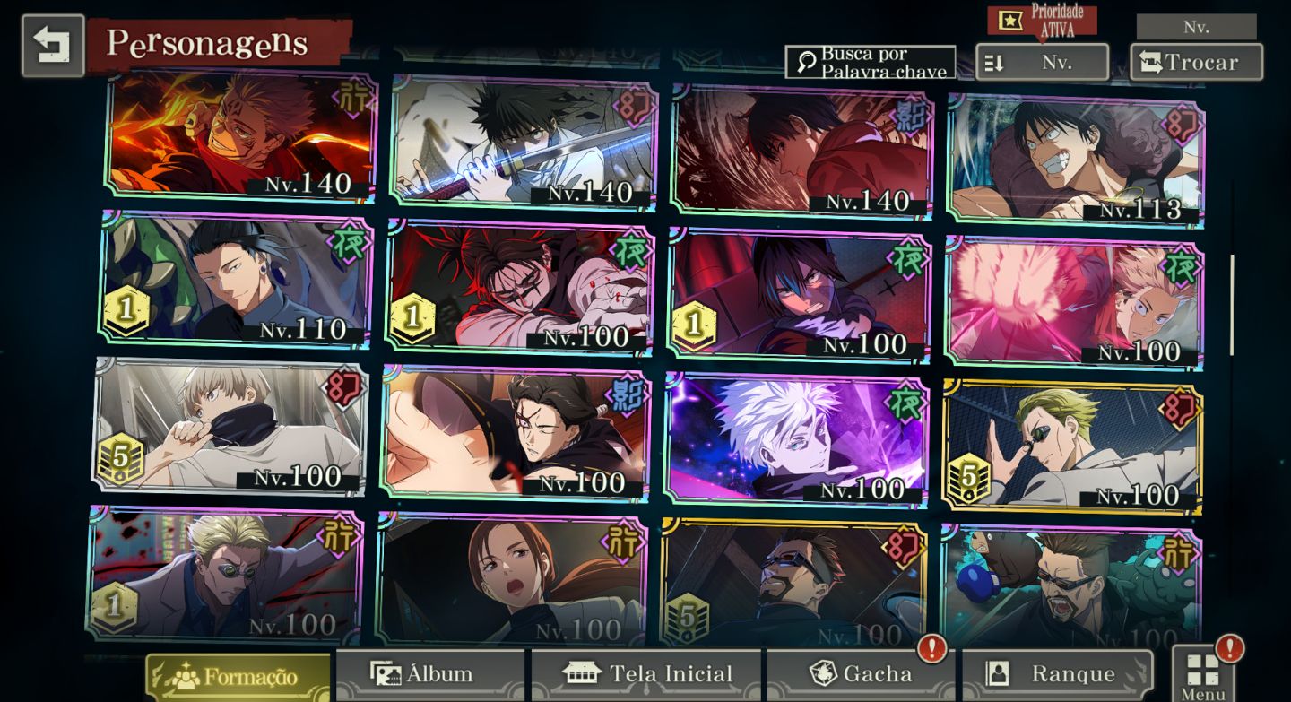 [ENDGAME] JJK Phantom Parade | TWHKMO | 42k+ Gems | 155+ Pulls/Tickets