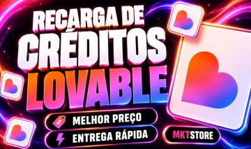LOVABLE - RECARGA DE CRÉDITOS DIRETO NA SUA CONTA -MELHOR PREÇO
