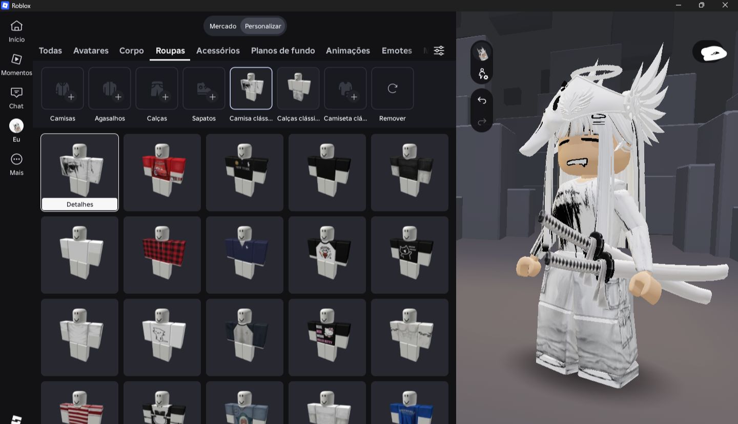 CONTA ROBLOX + BLOX FRUITS À VENDA