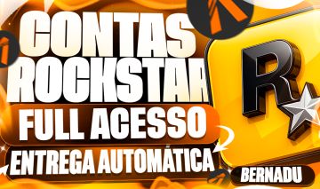 CONTAS ROCKSTAR PARA FIVEM + BRINDE [ ENTREGA AUTOMÁTICA ]