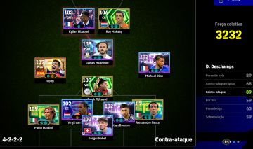 Conta braba de Efootball pra Xbox com Maldini e Nesta