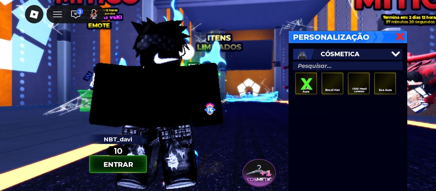 Conta de BLUE Lock com nel nagi e fluxo do imperador
