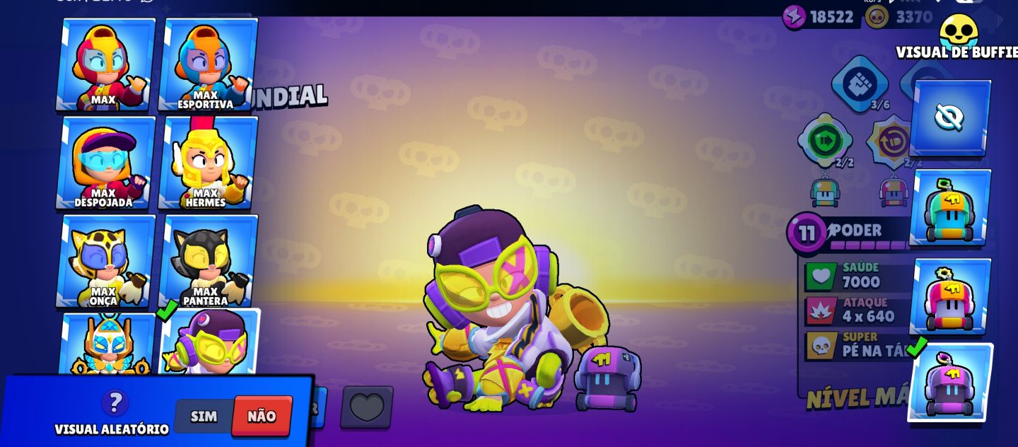 Conta Full de Brawl Stars | Full Nível 11 e Full Buffies (Valor Negociável)