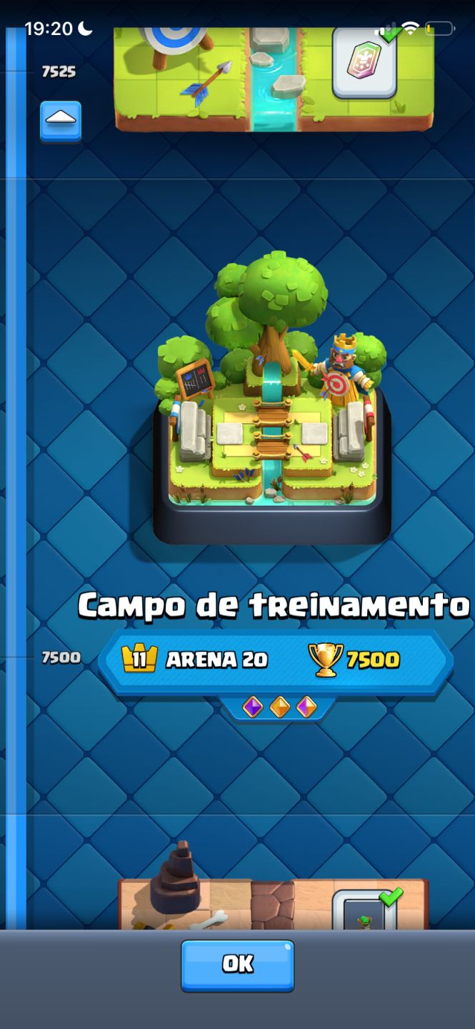 CONTA CLASH ROYALE 7k DE TROFÉUS