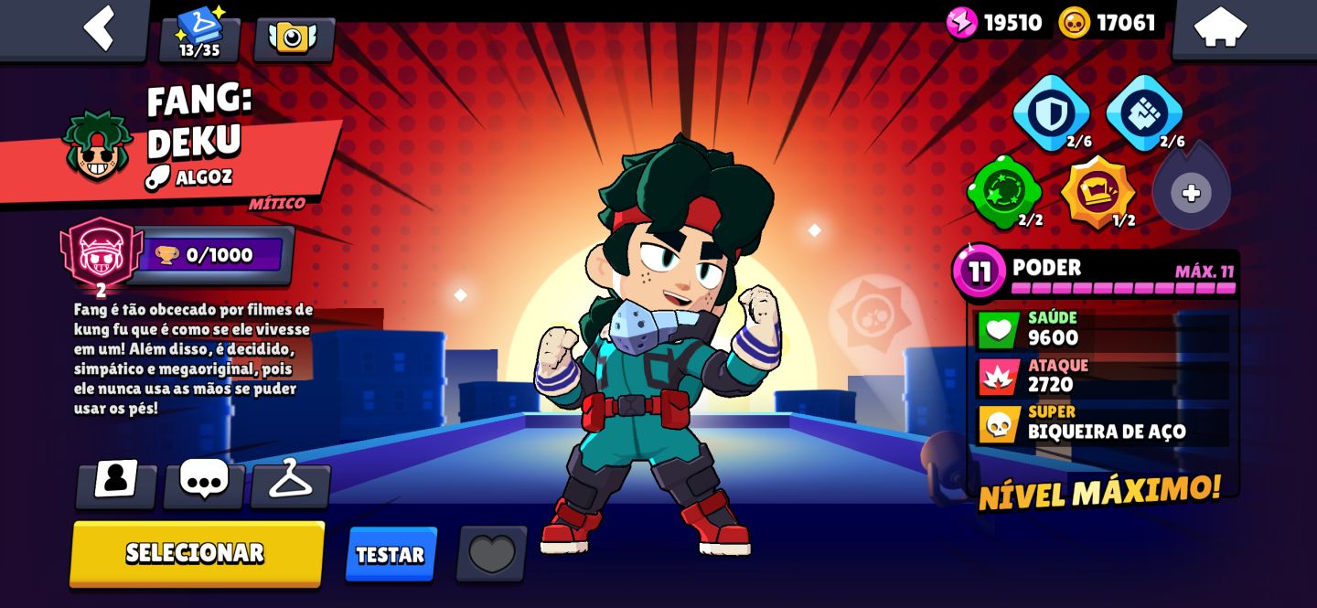 CONTA DE BRAWL STAR 47K DE TROFÉUS