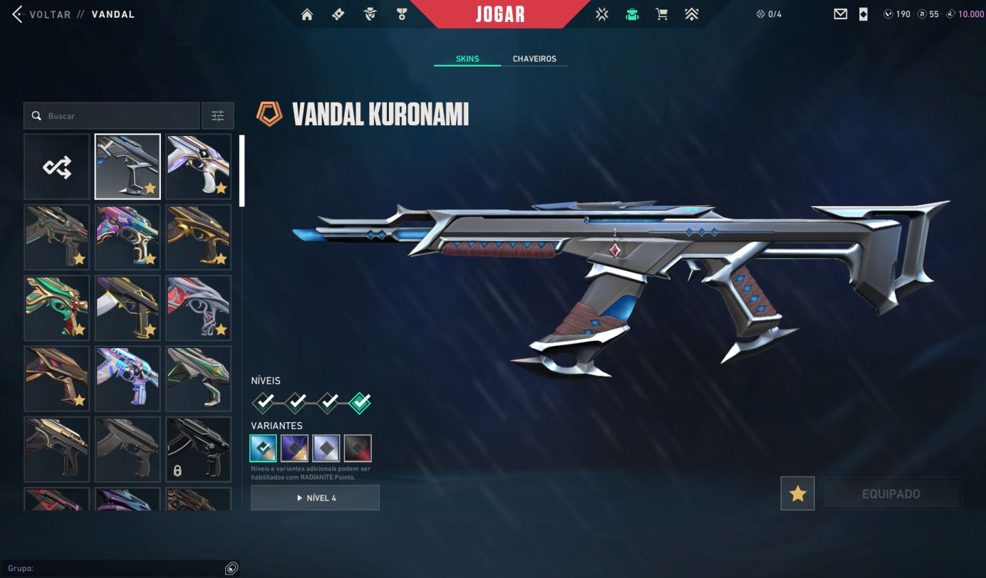CONTA DE VALORANT mais de 26 skins COMPRADAS (SKINS EXCLUSIVAS) peak imortal 2