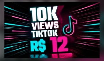 10.000 VISUALIZAÇÕES TIKTOK - ENTREGA RÁPIDA (MELHOR PREÇO)