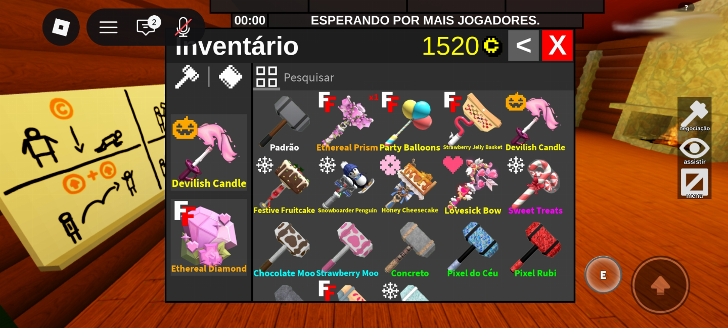 Inventário FLEE THE FACILITY.