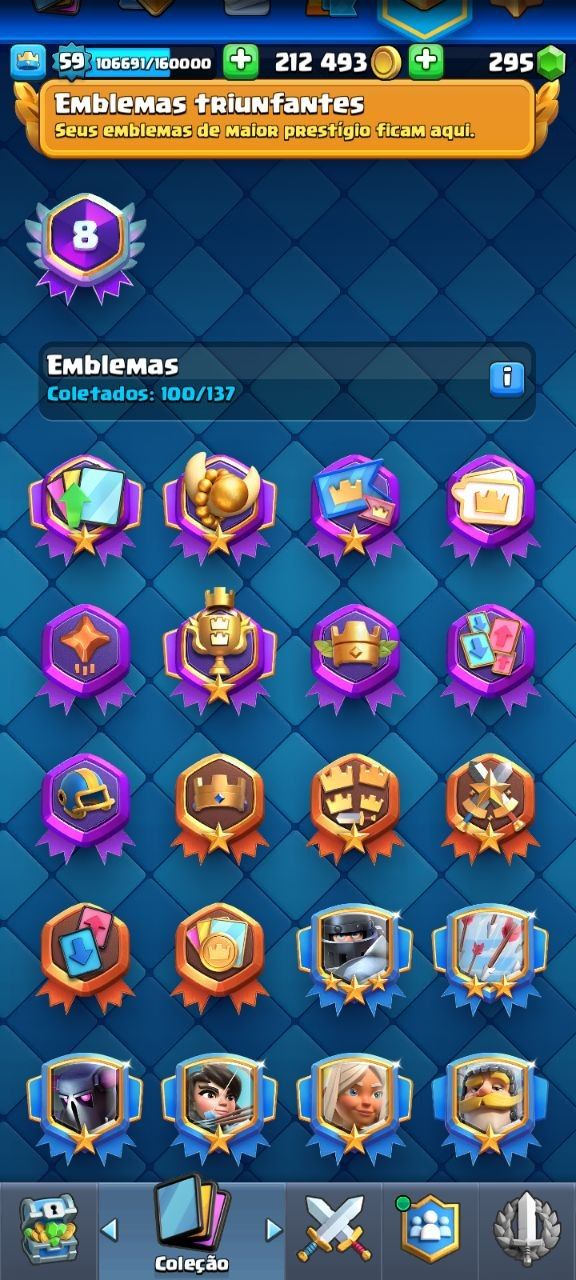 Promoção Conta Clash Royale VETERANO (perfil verificado pelo GGMAX)