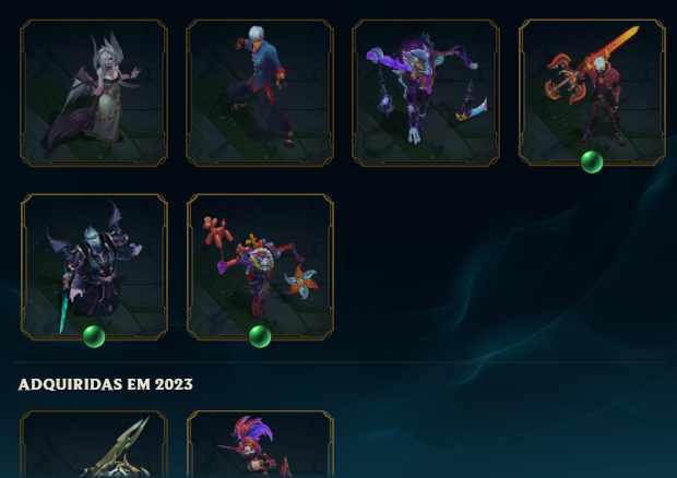 Conta de lol - lvl 192 + conta de valorant - lv 38