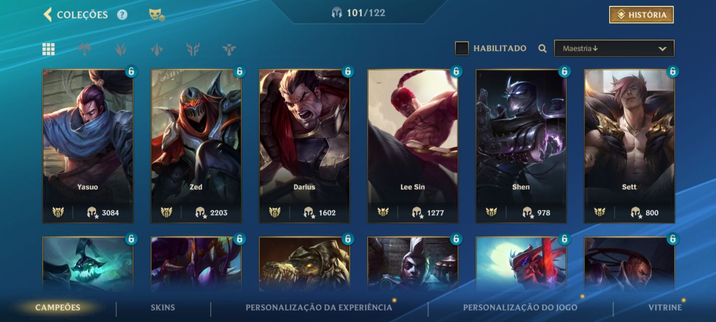 CONTA WILD RIFT 5 SKINS LENDÁRIAS FULL ACESSO