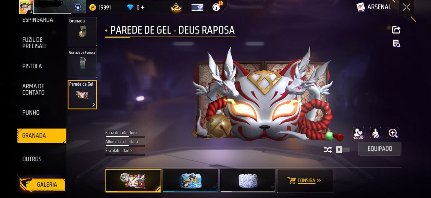 CONTA BOT NARUTO FREE FIRE