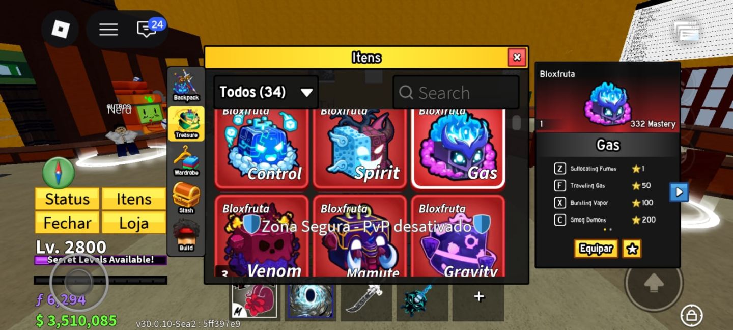CONTA ROBLOX OP / RARA | Blox Fruits + King Legacy + All Star Tower Def. Etc...