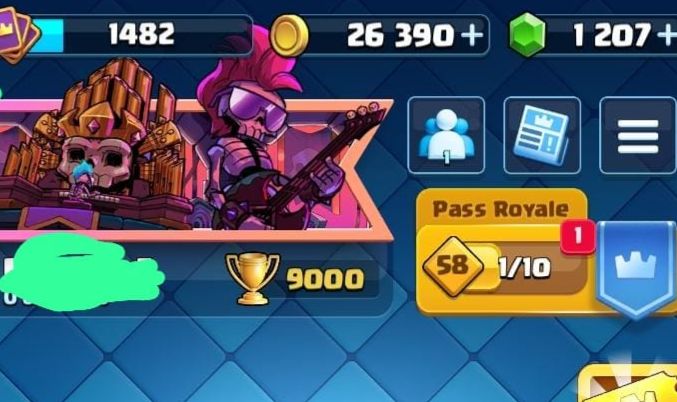 CONTA CLASH ROYALE