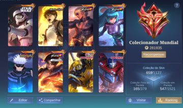 Conta mobile legends bang bang
