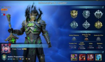 CONTA MID GAME 2 MITICOS LAMASU FREYA