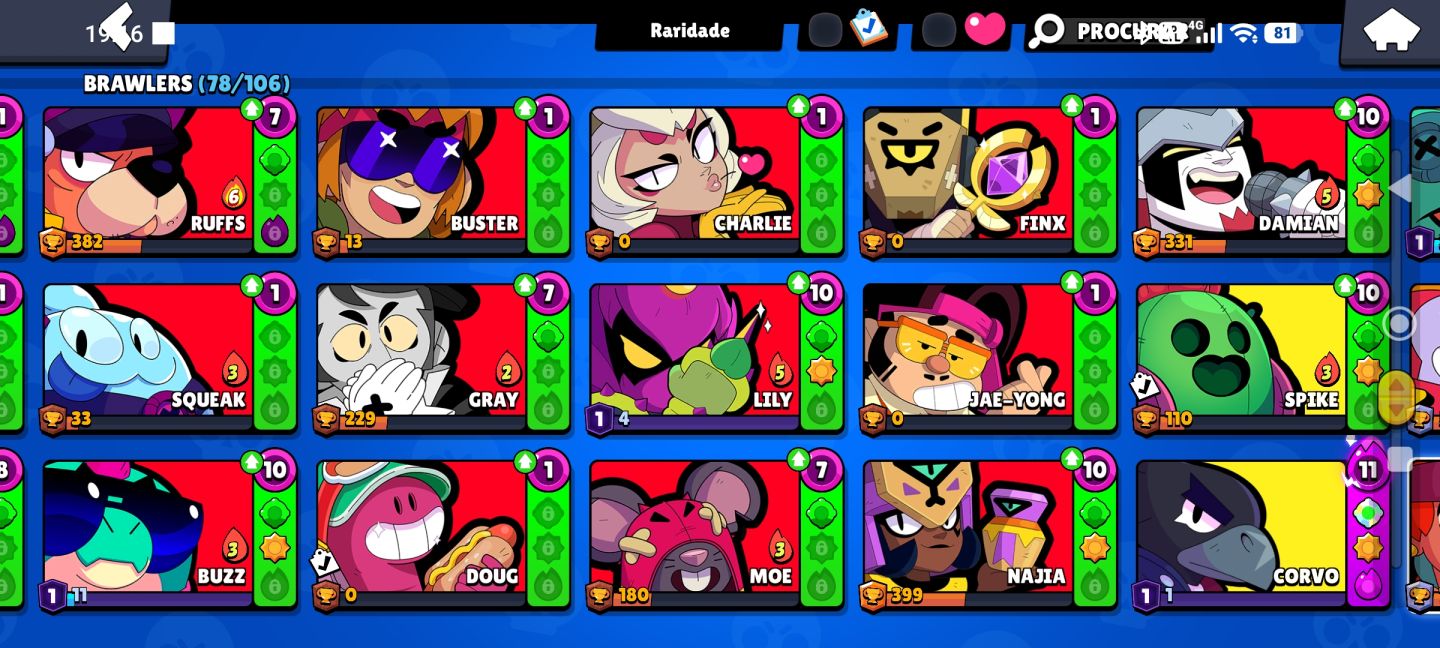 Conta do brawl stars com Chester com 2 de prestígio