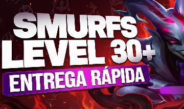 CONTAS DO LOL UNRANKED LVL 30+