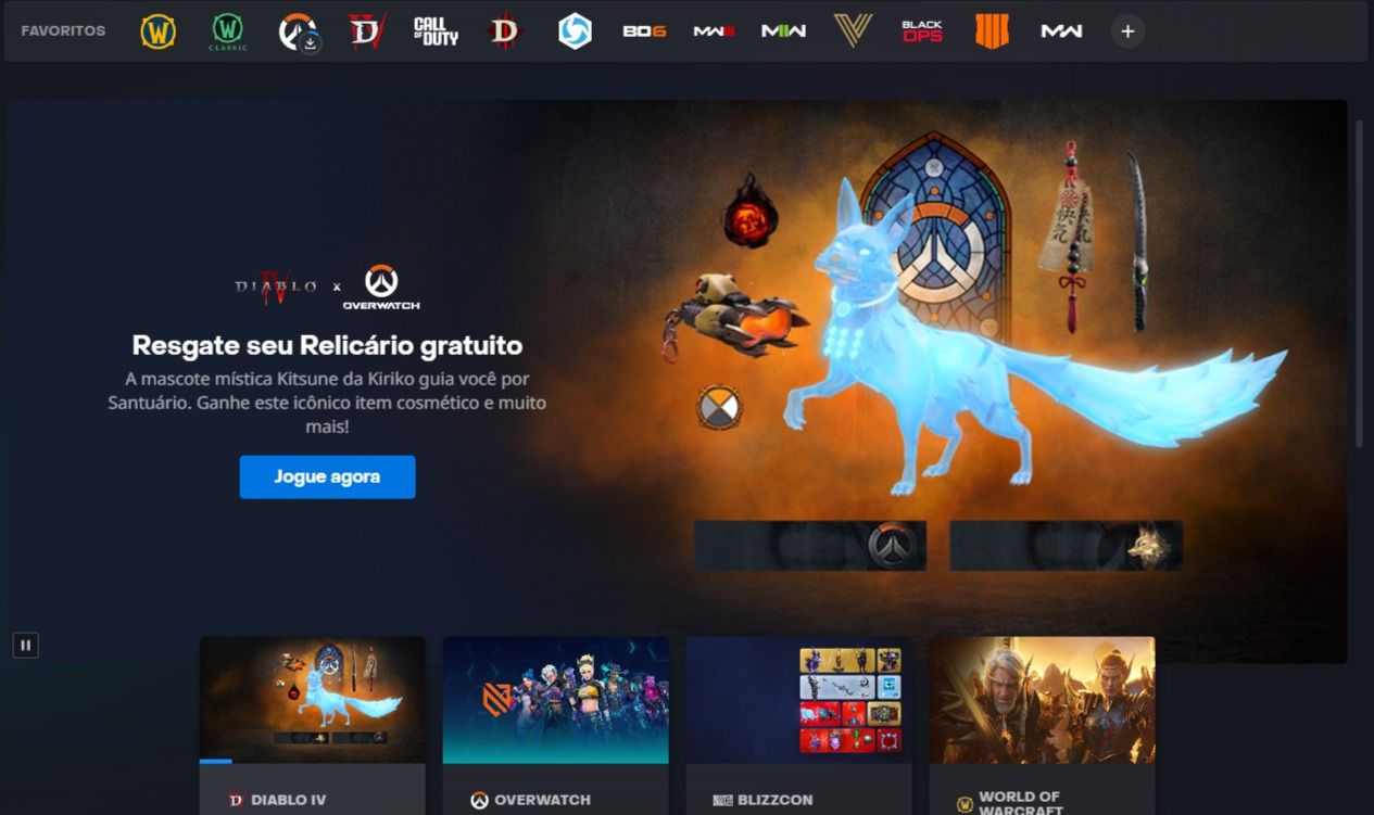 Conta Battle.net