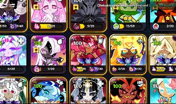 CONTA COOKIE RUN KINGOM LVL 51