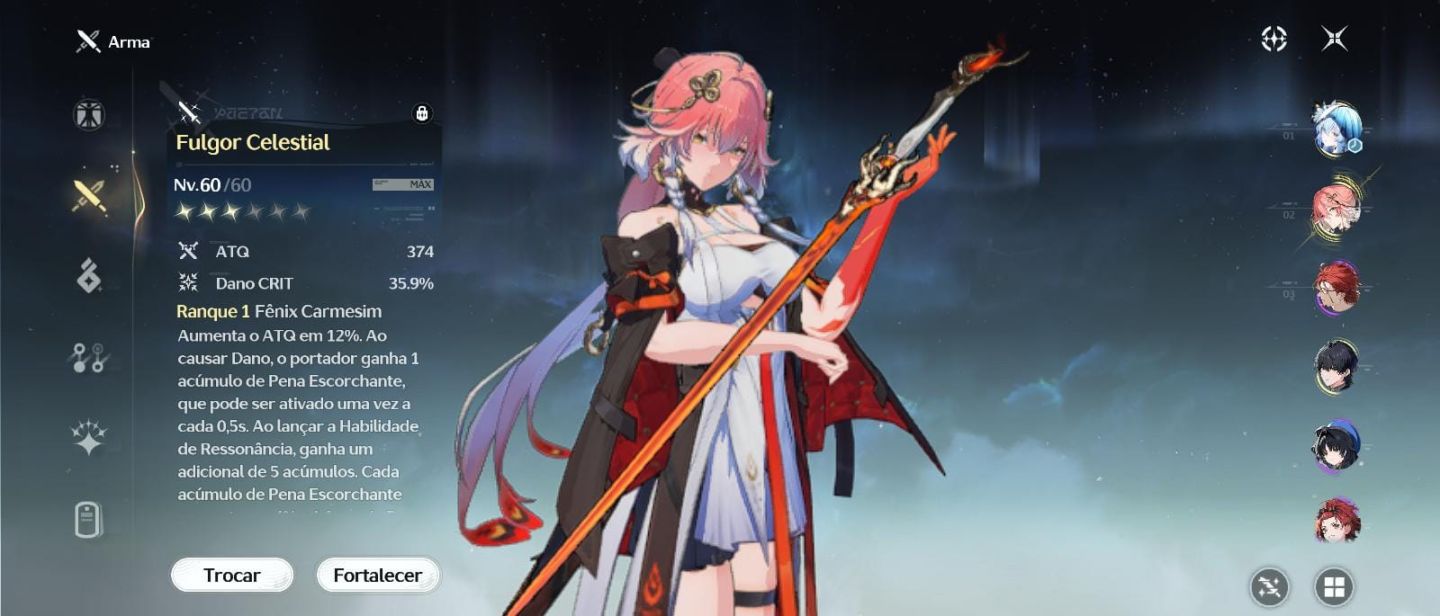 Nivel 49- Xuanling + Chang li + arma +Jiyan + arma