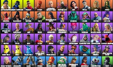 Conta Fortnite INSANA 62 Skins | Royale Bomber, Midas, Spider-Gwen + 10 Pagas