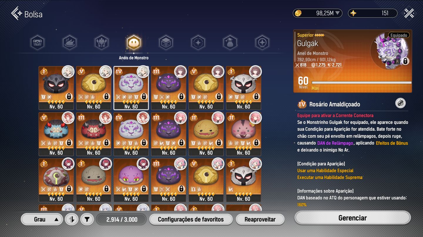 Mongil Star Dive / LvL70