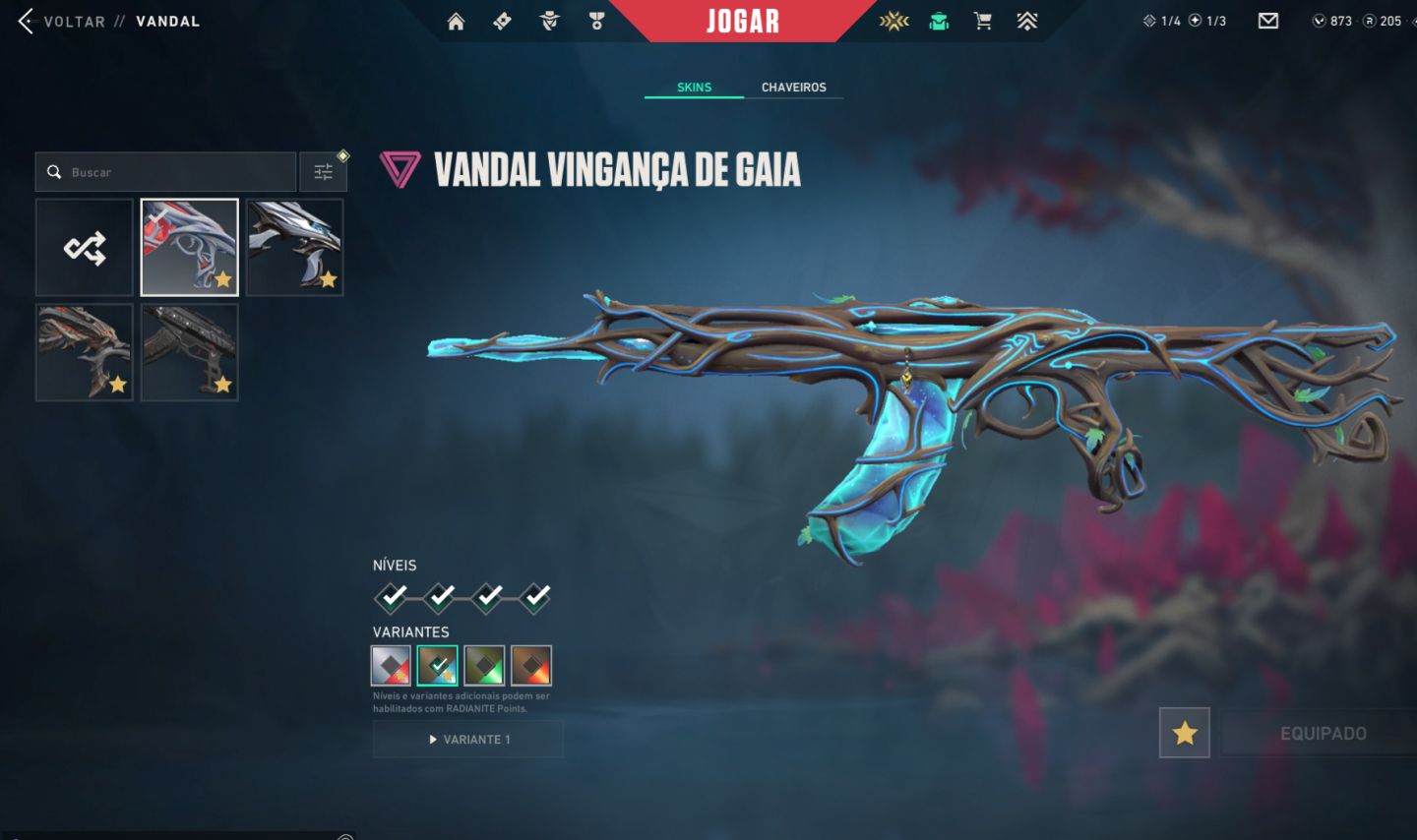 CONTA VALORANT EX RADIANT