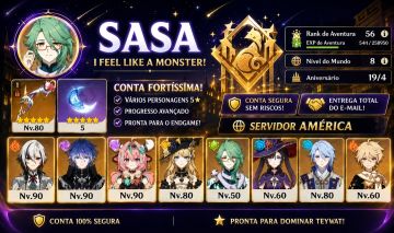 | AR 56 | Arlecchino C1 | Flins | Varesa | Navia | Baizhu | Ayato | Amos