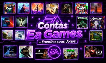 CONTAS EA GAMES - PLATAFORMA EA GAMES - ESCOLHA SEU GAME