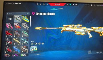Conta de valorante muita skin