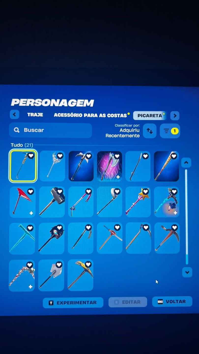 CONTA FORTNITE TRYHARD COM 126 INCLUINDO SALVE O MUNDO E ITENS DE LOJA