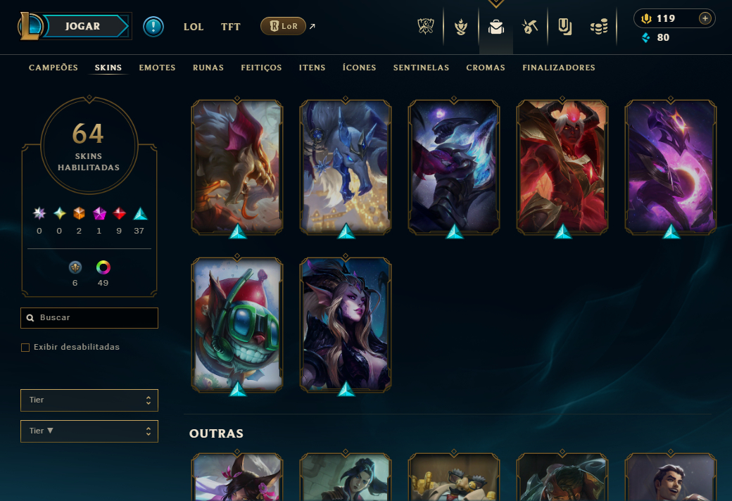 CONTA LEAGUE OF LEGENDS | FULL ACESSO | ÚNICO DONO | 100% SEGURA