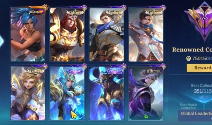 351 SKINS - FULL EMBLEMAS - FULL HEROIS