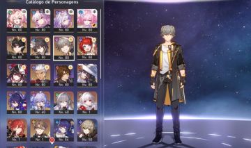CONTA HONKAI 15 PERSONAGENS 5 ESTRELAS, CASTORICE E2 E MAIS 4 CONES
