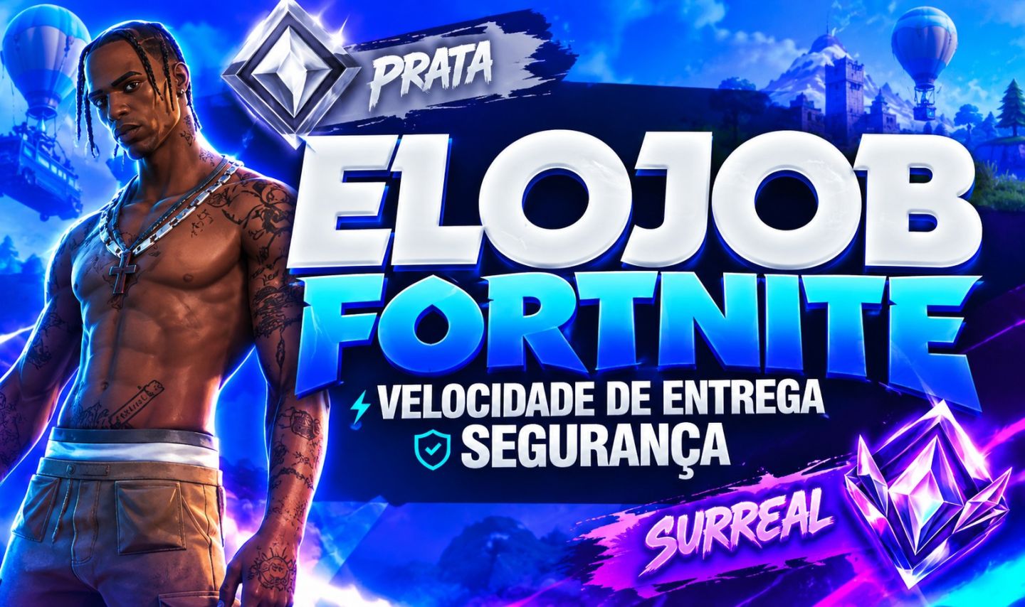 ELOJOB FORTNITE |Battle Royale |Reload |Boxfight| DO BRONZE AO SURREAL! PROMOÇÃO